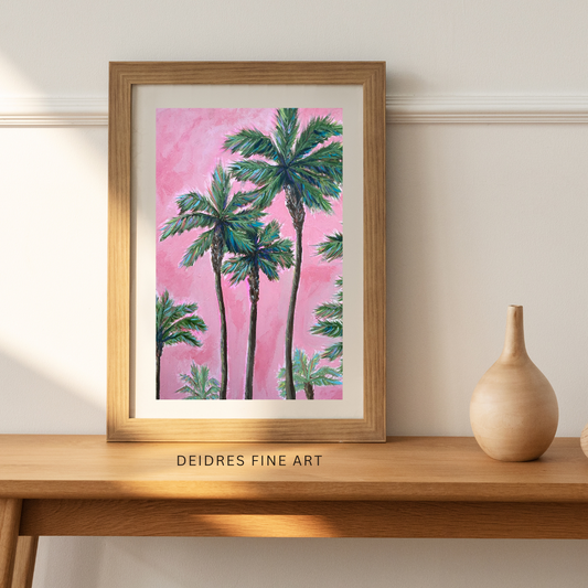 Sunset Palms PRINT
