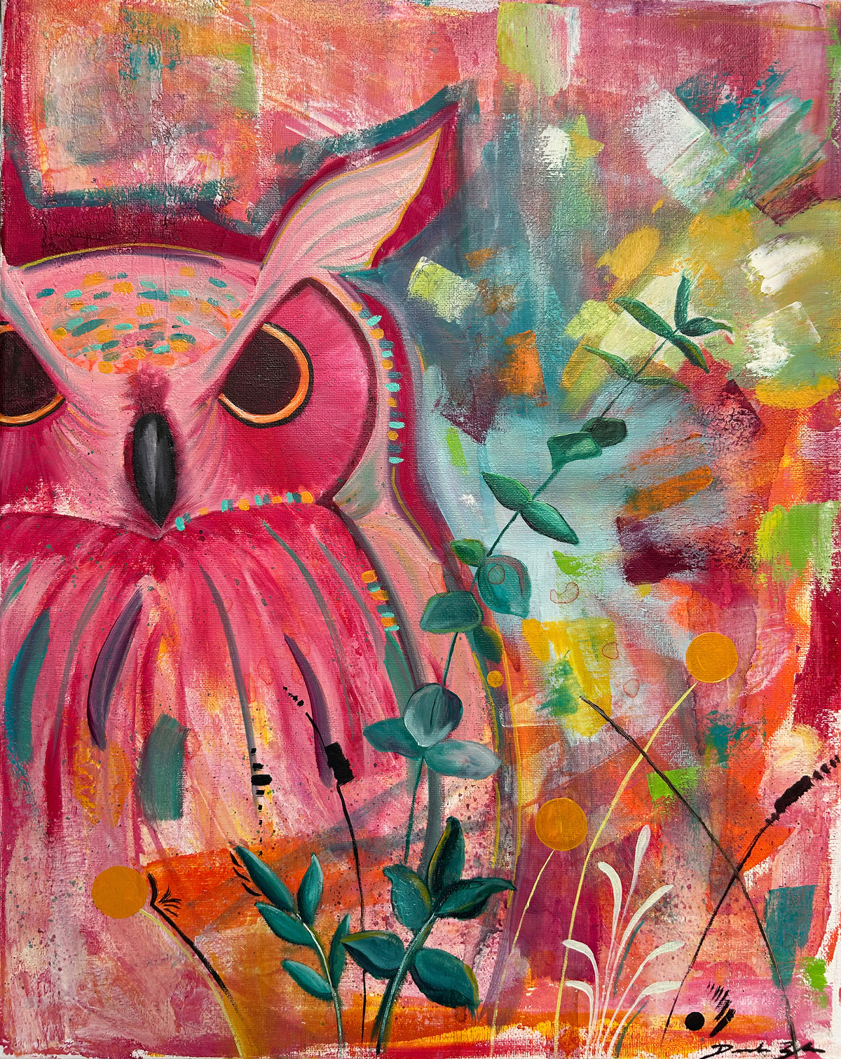 Owl Print ORIGINAL